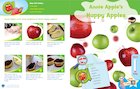 Letterland recipe card: Annie Apple’s Happy Apples