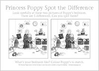 Princess Poppy Spot the Difference