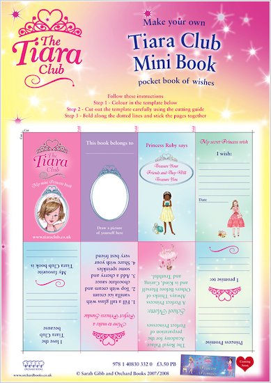 The Tiara Club Mini Book