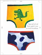 Dinosaurs Love Underpants Pant Decorations (2)