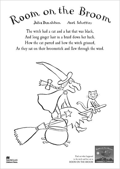 Room on the Broom Colouring