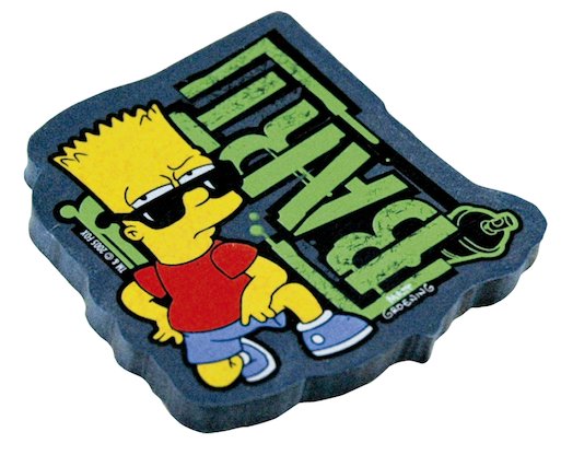FREE Bart Simpson eraser