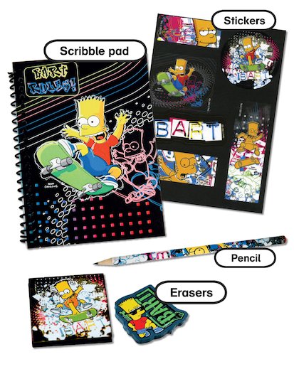 Bart Rules! Scribble Pack