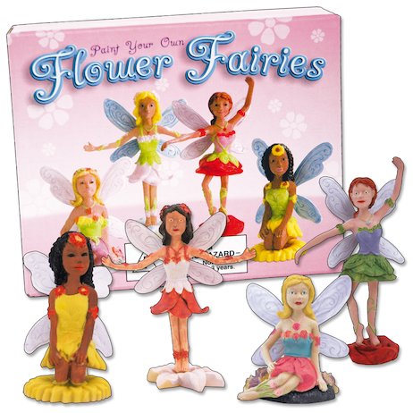 Paint Your Own Flower Fairies