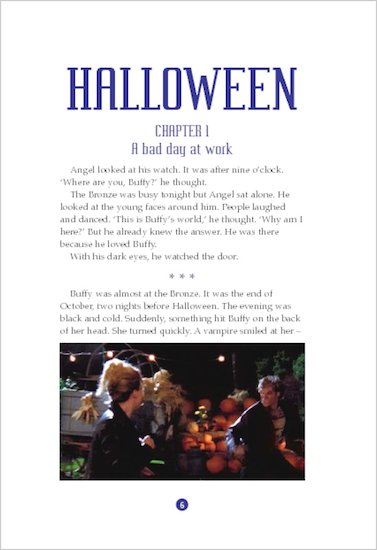ELT Reader: Buffy the Vampire Slayer: Hallowe'en Sample Chapter