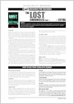 ELT Reader: The Lost Chronicles: Part 1 Resource Sheets & Answers (4 pages)