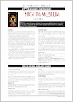 ELT Reader: Night at the Museum Resource Sheets & Answers (4 pages)