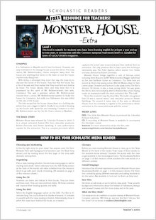 ELT Reader: Monster House Resource Sheets & Answers