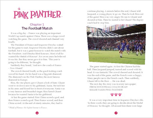ELT Reader: The Pink Panther Sample Chapter