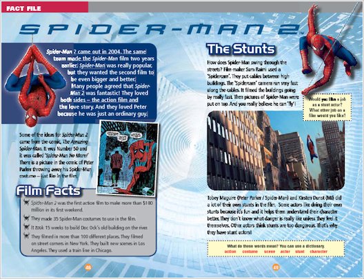 ELT Reader: Spiderman 2 Fact File