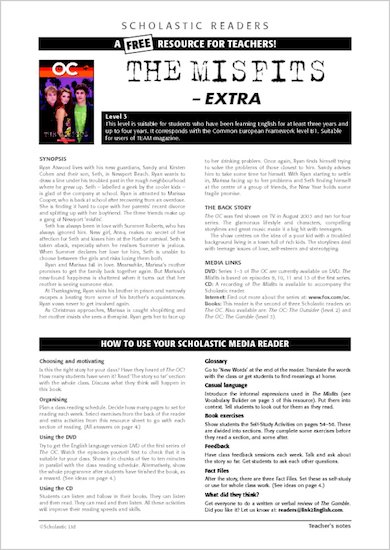 Teacher's Resource : The OC: The Misfits