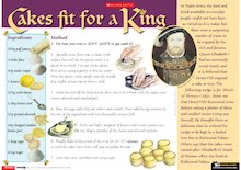 Cakes fit for a king – recipe