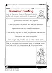 Dinosaur hunting (1 page)