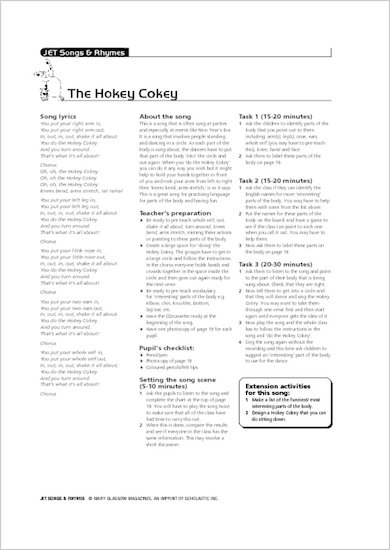 JET Sample Page - The Hokey Cokey