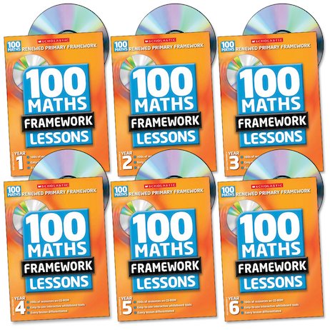 100 Maths Framework Lessons Complete Pack