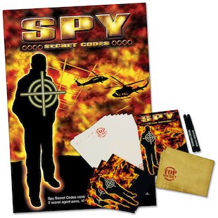 Spy Secret Codes Communication Kit - Scholastic Kids' Club