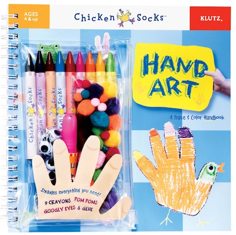 Hand Art: A Trace and Colour Handbook