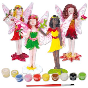 Paint Your Own Magical Fairies