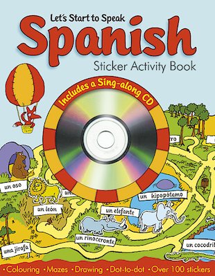 Reviews for Spanish Sticker Activity Book - Scholastic Kids' Club