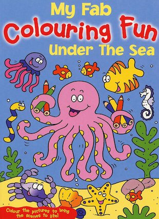 My Fab Colouring Fun: Under the Sea