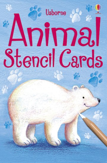 Animal Stencil Cards