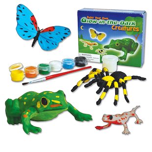 Paint Your Own Glow-in-the-Dark Creatures