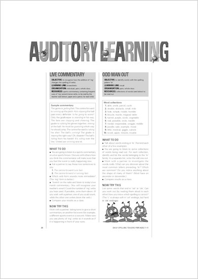 Auditory learning