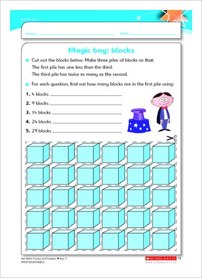 Magic boy: blocks