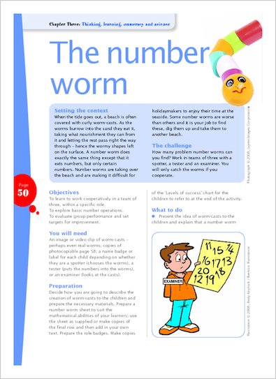 The number worm