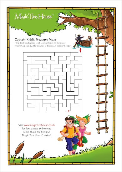 Magic Tree House Maze