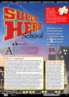 Superheroes – cross-curricular creative topic