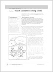Teach social listening skills (1 page)