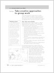 Take creative approaches for groupwork (1 page)