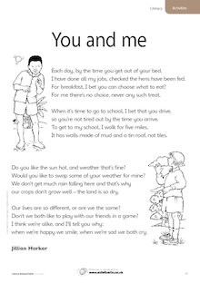‘You and me’ poem
