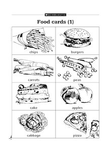 Keep fit – Food cards (1)