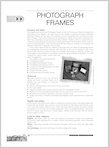 Photograph frames (1 page)