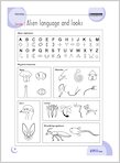 Lesson 2: Alien language and looks (1 page)