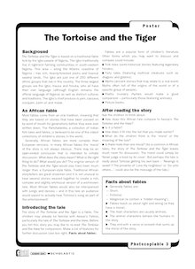 ‘The Tortoise and The Tiger – background information