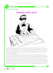 Victorians: Ironing in the past