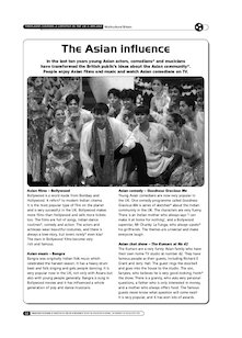The Asian influence
