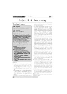 A class survey