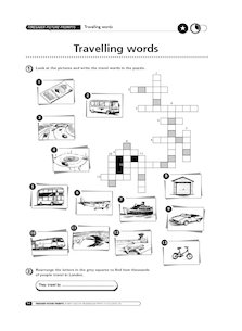 Travelling words