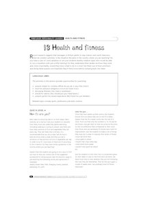 Personality quizzes: health and fitness - Mary Glasgow ...