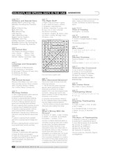 Answer key to Holidays and Special Days in the USA