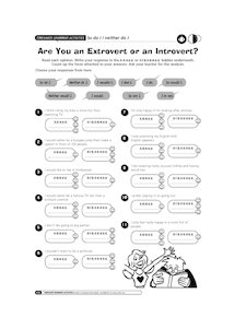 Are you an extrovert or an introvert?