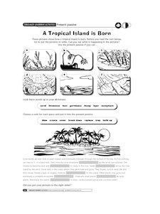 A tropical island is born