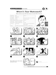 Where's your homework?