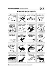 Comparing animals