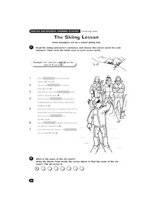 The Skiing Lesson