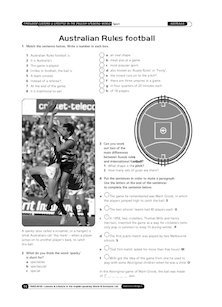 Australia: Australian Rules football